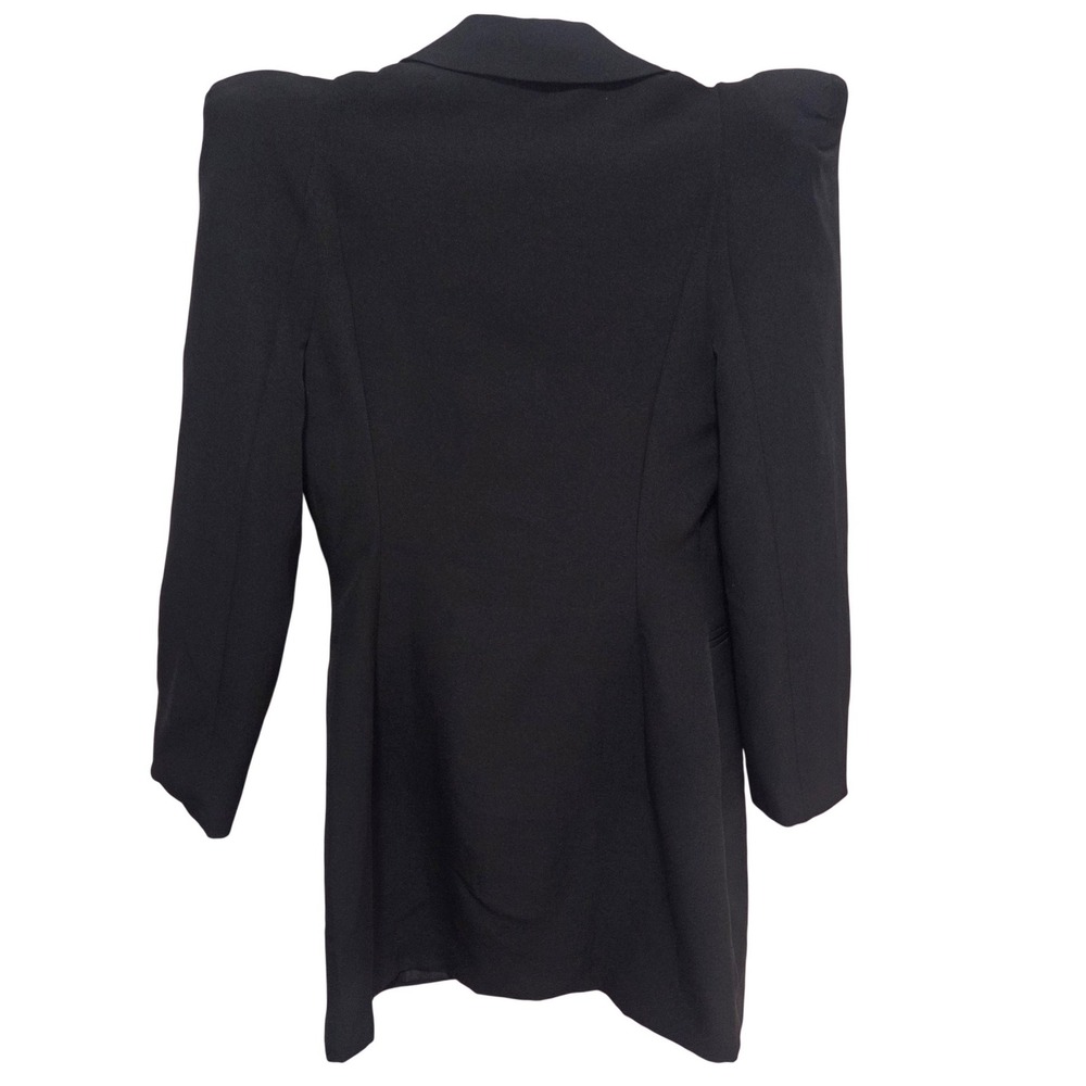 Blithe La Black Double Breasted Power Shoulder Bl… - image 3